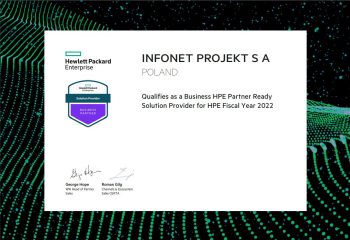 Certyfikat partnerski HPE