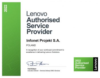 Infonet Projekt Autoryzowany Partner Serwisowy Lenovo